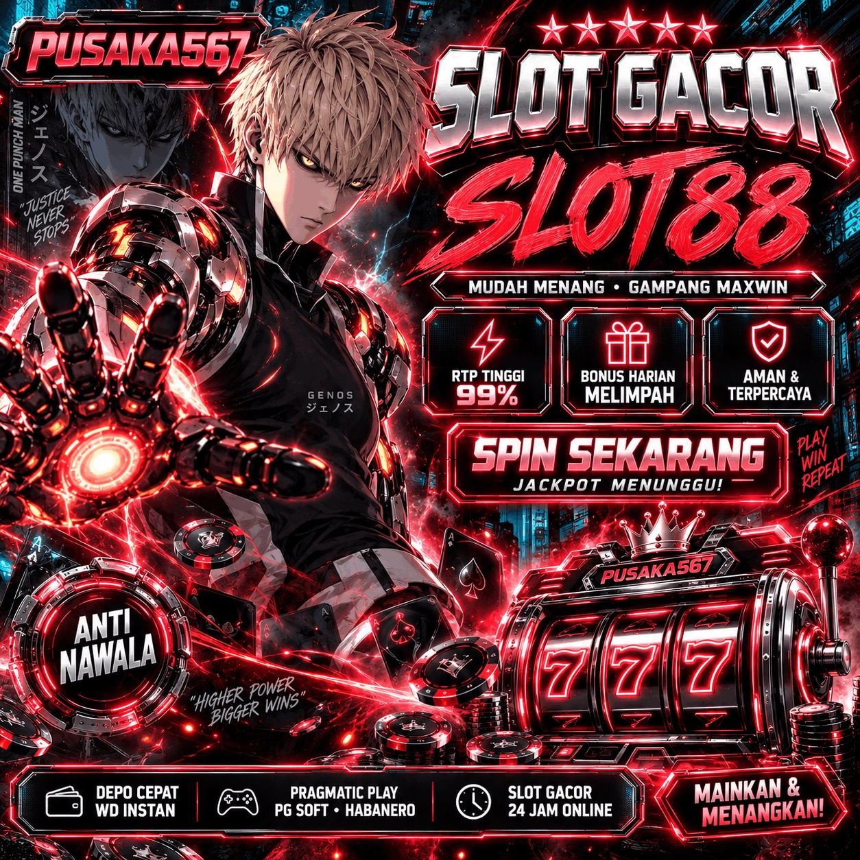 PUSAKA567 : Login Utama Situs Slot Gacor & Akses Agen Slot88 Resmi dan Terpercaya